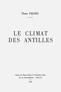 Le climat des Antilles_cover