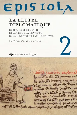 Epistola 2. La lettre diplomatique