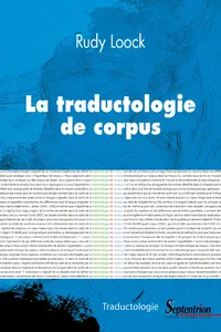 La traductologie de corpus_cover