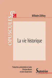 La vie historique_cover