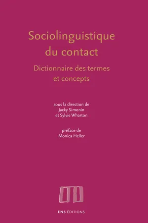 Sociolinguistique du contact