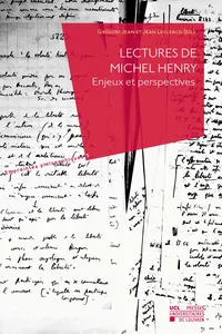 Lectures de Michel Henry_cover