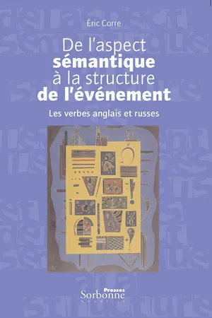 De l'aspect sémantique à la structure de l'évènement