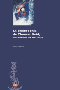 La Philosophie de Thomas Reid_cover