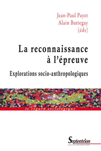 La reconnaissance à l’épreuve_cover