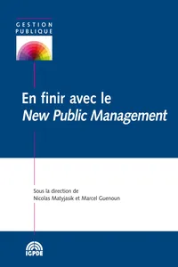 En finir avec le New Public Management_cover