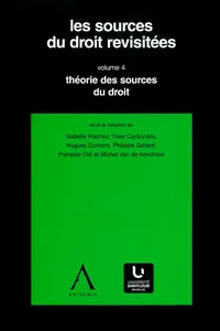 Les sources du droit revisitées - vol. 4_cover