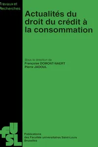 Actualités du droit du crédit à la consommation_cover