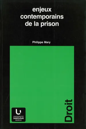 Enjeux contemporains de la prison