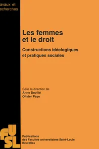 Les femmes et le droit_cover