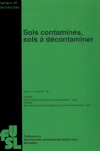 Sols contaminés, sols à décontaminer_cover