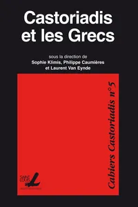 Castoriadis et les Grecs_cover