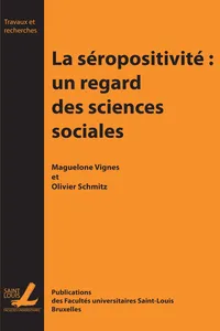 La séroposivité : Un regard des sciences sociales_cover