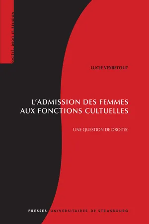 L'admission des femmes aux fonctions cultuelles