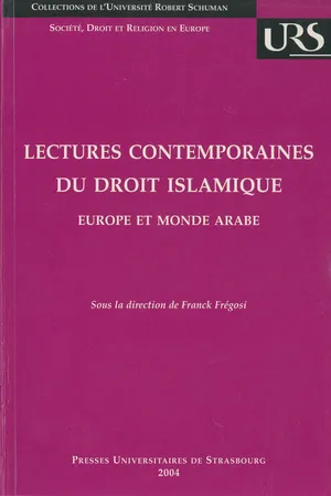 Lectures contemporaines du droit islamique