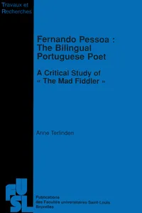 Fernando Pessoa: The Bilingual Portuguese Poet_cover
