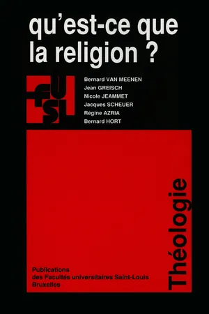 Qu'est-ce que la religion ?