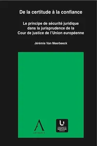 De la certitude à la confiance_cover