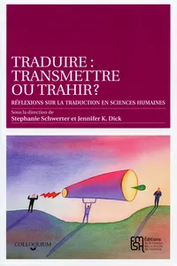 Traduire : transmettre ou trahir ?_cover