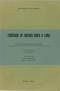 Itinéraire de Buenos-Aires à Lima_cover