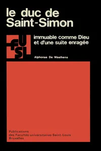 Le duc de Saint-Simon_cover