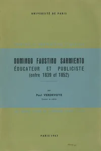 Domingo Faustino Sarmiento_cover