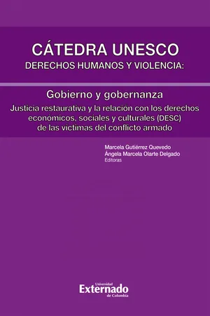 Cátedra Unesco. Derechos humanos y violencia: Gobierno y gobernanza