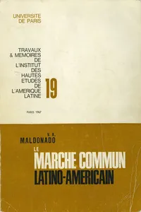 Le marché commun latino-américain_cover