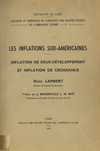 Les inflations sud-américaines_cover