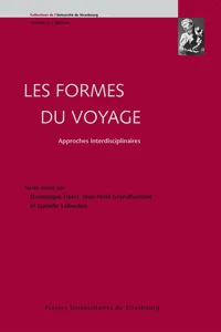 Les formes du voyage_cover