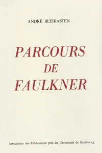 Parcours de Faulkner_cover