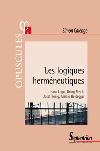 Les logiques herméneutiques_cover