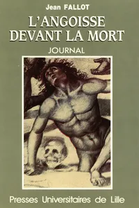 L'angoisse devant la mort_cover