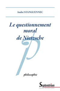 Le questionnement moral de Nietzsche_cover