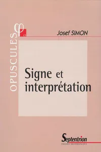 Signe et interprétation_cover