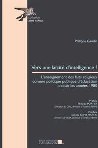 Vers une laïcité d'intelligence ?_cover