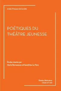 Poétiques du théâtre jeunesse_cover