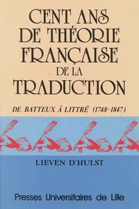 Cent ans de théorie française de la traduction_cover