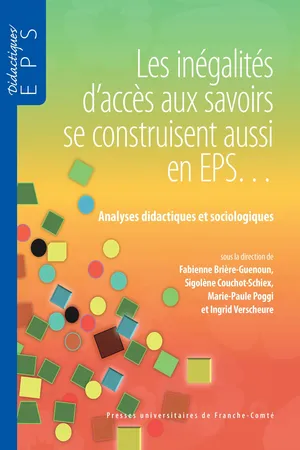 Les inégalités d'accès aux savoirs se construisent aussi en EPS…