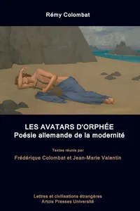 Rémy Colombat. Les Avatars d'Orphée_cover