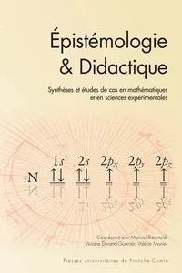 Epistémologie & didactique_cover