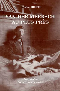 Van der Meersch au plus près_cover