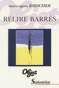 Relire Barrès_cover