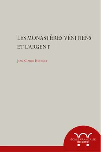 Les monastères vénitiens et l'argent_cover