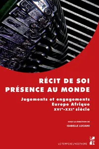 Récit de soi, présence au monde_cover