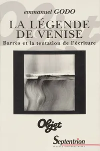 La légende de Venise_cover