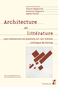 Architecture et littérature_cover