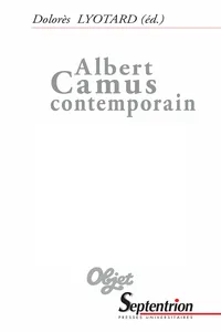 Albert Camus contemporain_cover