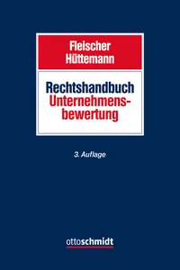 Rechtshandbuch Unternehmensbewertung_cover