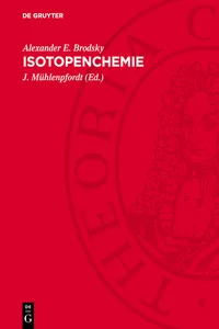 Isotopenchemie_cover